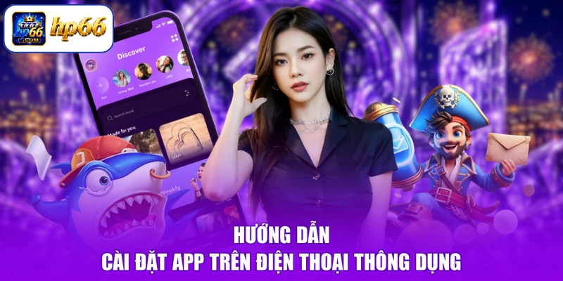 Hướng dẫn cài đặt app trên điện thoại thông dụng